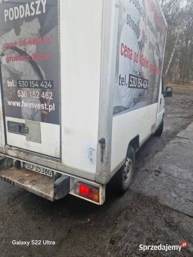 Fiat ducato 70 przebiegu Chorzów