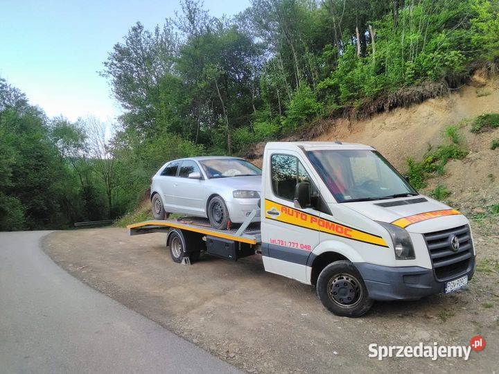 Laweta pomoc drogowa transport holowanie Nowy Sącz