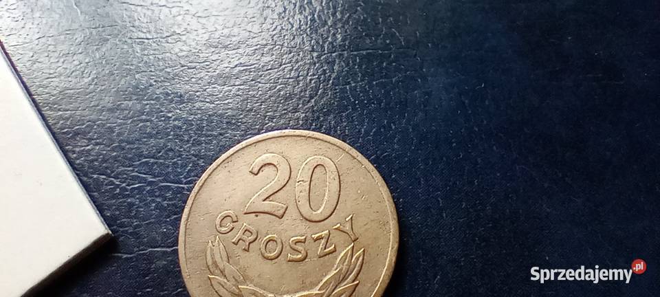 Stare monety 20 groszy 1949 MN Polska Lesko