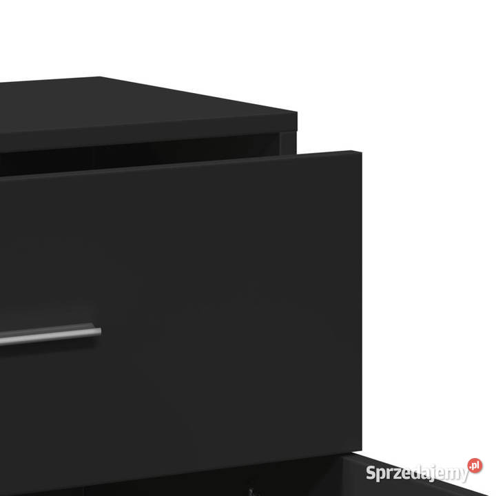 Szafka czarna 60x31x70 materiał drewnopochodny Szafki mazowieckie Warszawa