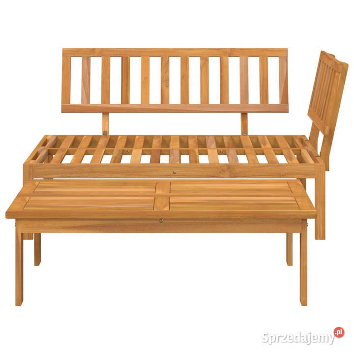 Sofa ogrodowa i stolik z deseczek lite drewno Krzesła ogrodowe Warszawa