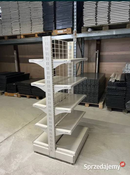 Regały sklepowe wyspowe dwustronne Modern Expo mazowieckie Warszawa sprzedam