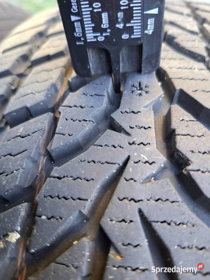 Koła opony zimowe 7 mm NOKIAN WR Snowproof 205 Krynki