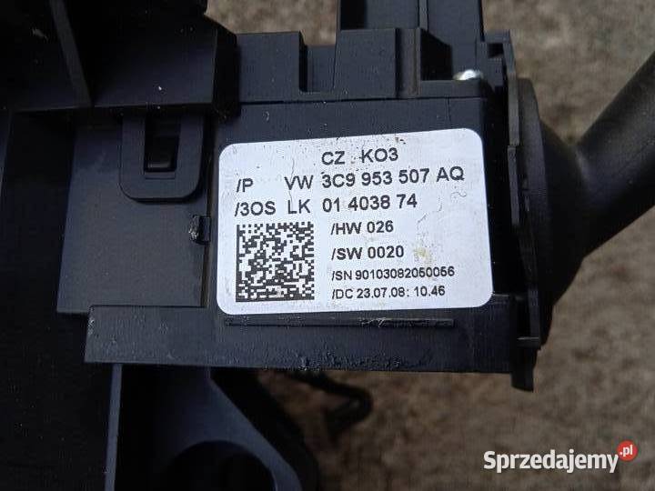 Nowy przełącznik kierownicy włącznik Rok produkcji 2009 Deski rozdzielcze, konsole Ozorków