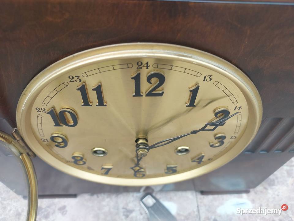 228 Stary zegar Junghans lata 30te art deco pomorskie Tczew