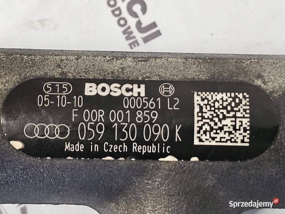 AUDI A6 27 TDI BPP 180 06r listwa wtryskowa osobowe sprzedam