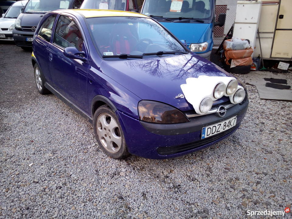 opel corsa rajdówka KJS 18130 sprzedam