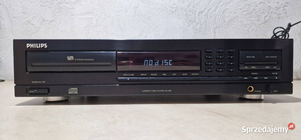 Cd player odtwarzacz kompaktowy Philips CD 690 Międzychód