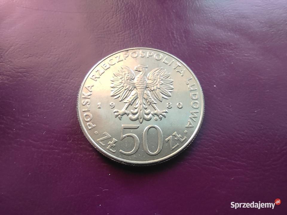 Moneta PRL 50 złotych 1980 KAZIMIERZ I mazowieckie Pruszków sprzedam