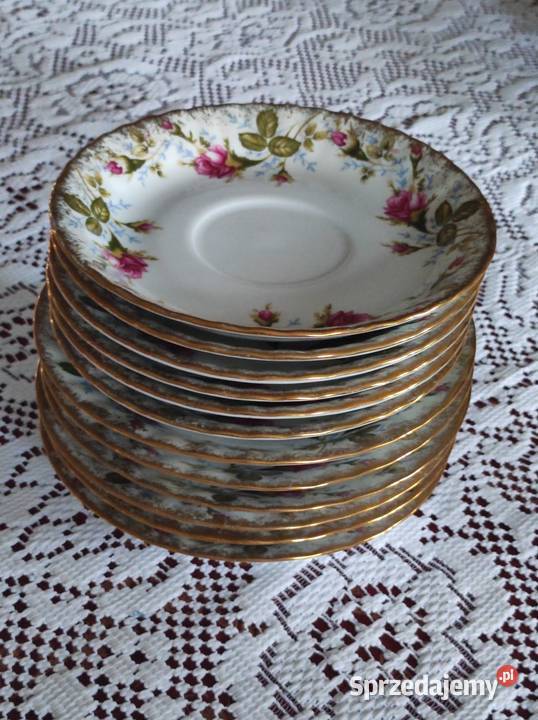 17 podstawka talerzyk spodek deserowy porcelana Kielce