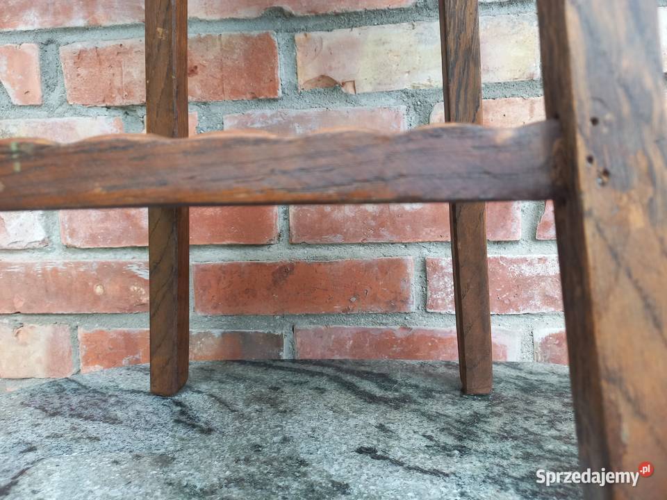 Kwietnik stary drewniany 632 Gawroniec