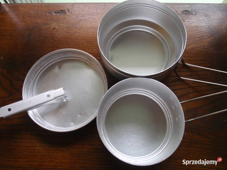 Zestaw naczyn turystycznych Kraków sprzedam