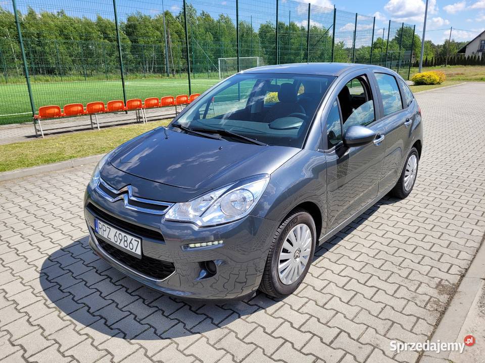 Citroen C3 II Lifting Klimatyzacja Tempomat mały gniazdo AUX podkarpackie Gniewczyna Łańcucka