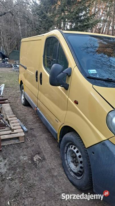 Opel Vivaro 2005 r 19 TDCi 120 nieuszkodzony wielkopolskie Chodzież sprzedam
