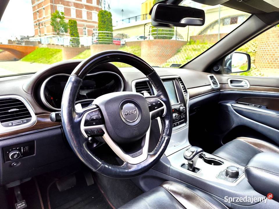 JEEP GRAND CHEROKEE 30 CRD 2015r Niski przebieg automatyczna lubuskie Gorzów Wielkopolski