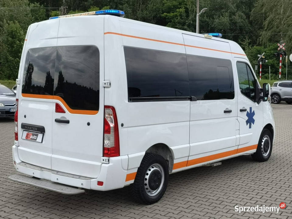 Renault Master 23dCi 145 ambulans karetka automatyczna małopolskie Kęty