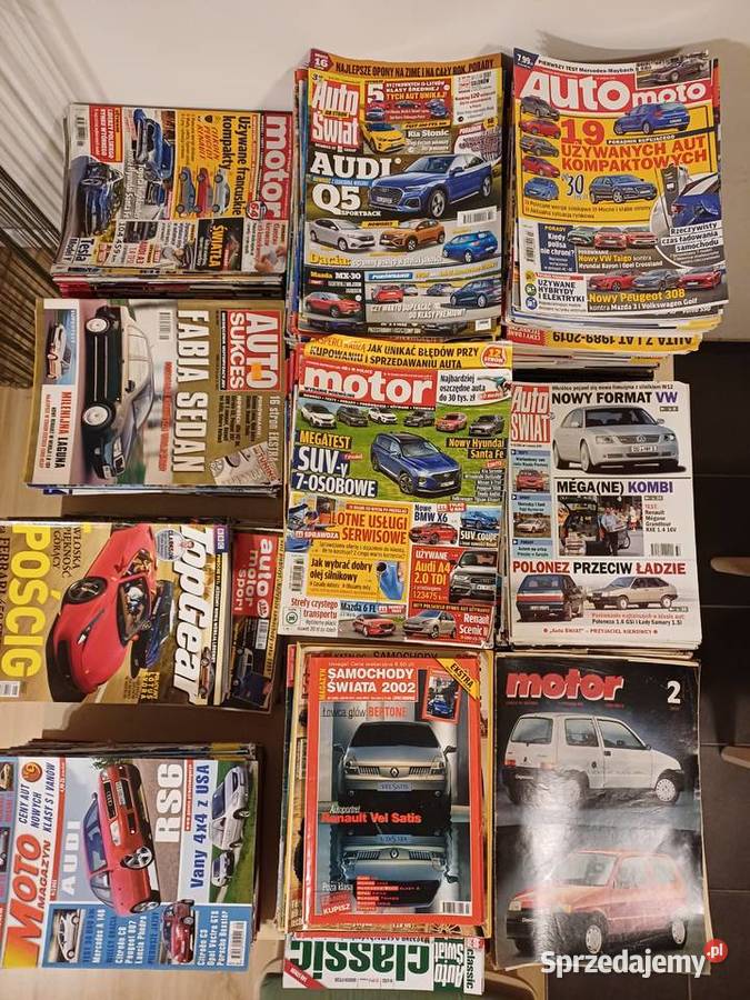 Motor Auto Świat Auto Sukces i inne lata80 do