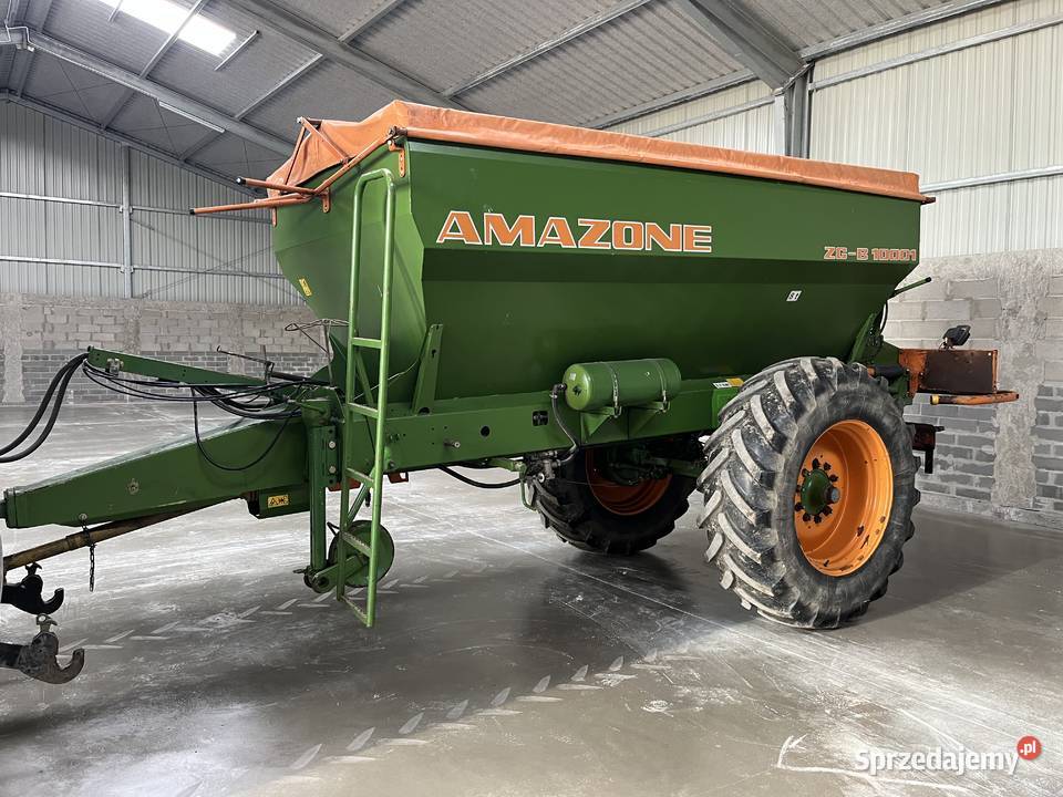 Rozsiewacz do wapna i nawozu Amazone ZGB 10001 Amazone Rozsiewacze nawozów Myślibórz sprzedam