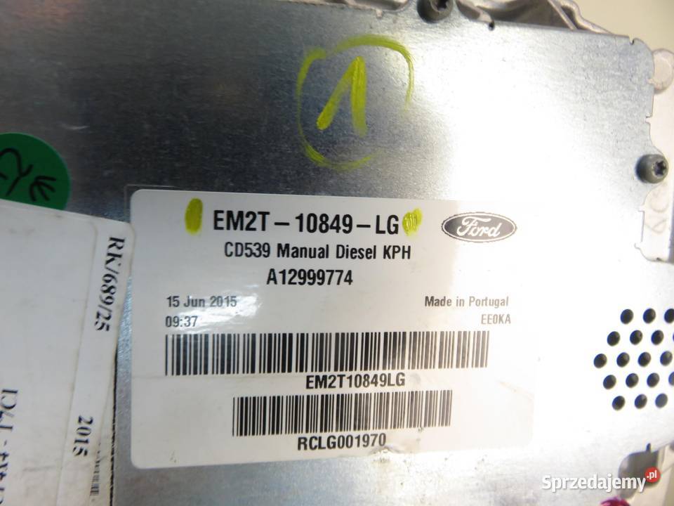 LICZNIK FORD GALAXY III CK 20 TDCi 4x4 T7CI