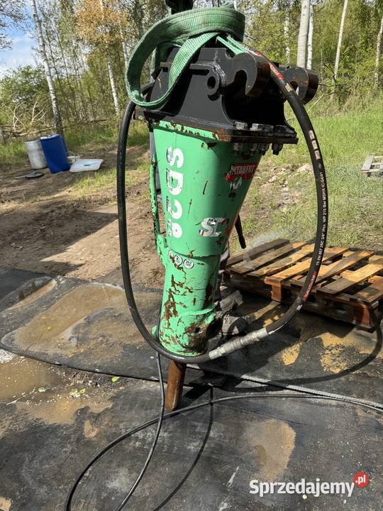 Młot hydrauliczny SD28 koparki 5T min nie Koziegłowy