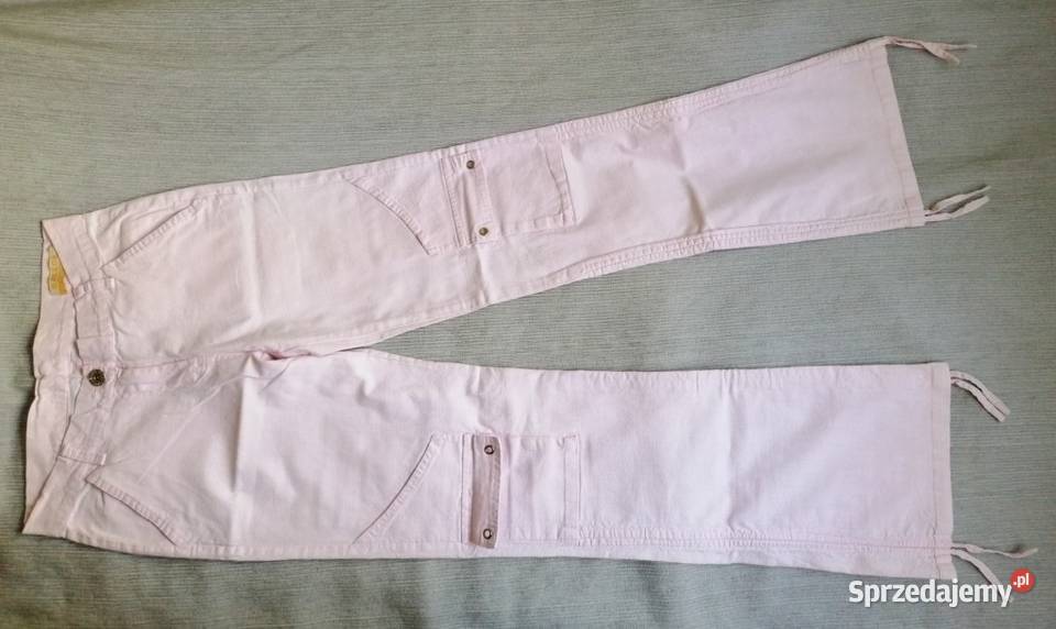 GALLOPRÓŻOWE SPODNIE BOJÓWKI R SML Spodnie łódzkie Łódź sprzedam