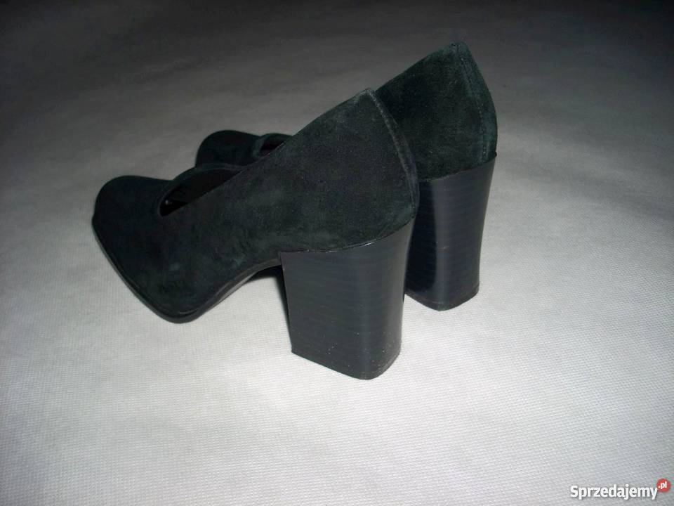 CA Buty Skóra Zamsz NOWE 37 czółenka Nowy Sącz