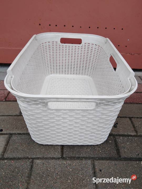 Kosz plastikowy Curver 45 l kremowy Akcesoria łazienkowe pomorskie Lębork