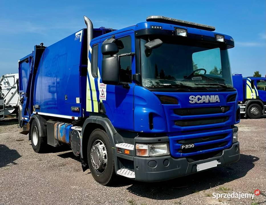 SCANIA P 230 śmieciarka 14 m3 NTM 2 k świętokrzyskie Nowiny