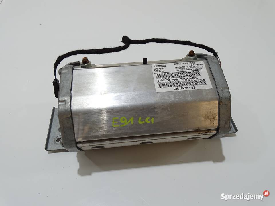 PODUSZKA POWIETRZNA PASAŻERA BMW E91 LCI 9138247 Strzyżewice