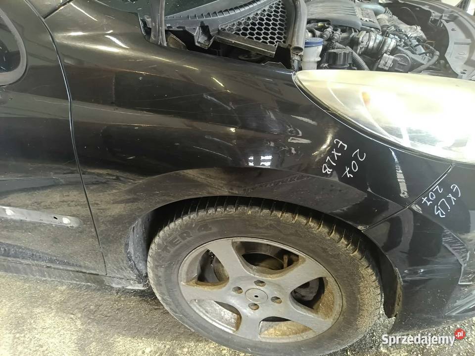 błotnik błotniki prawy lewy Peugeot 207 świętokrzyskie Bodzentyn