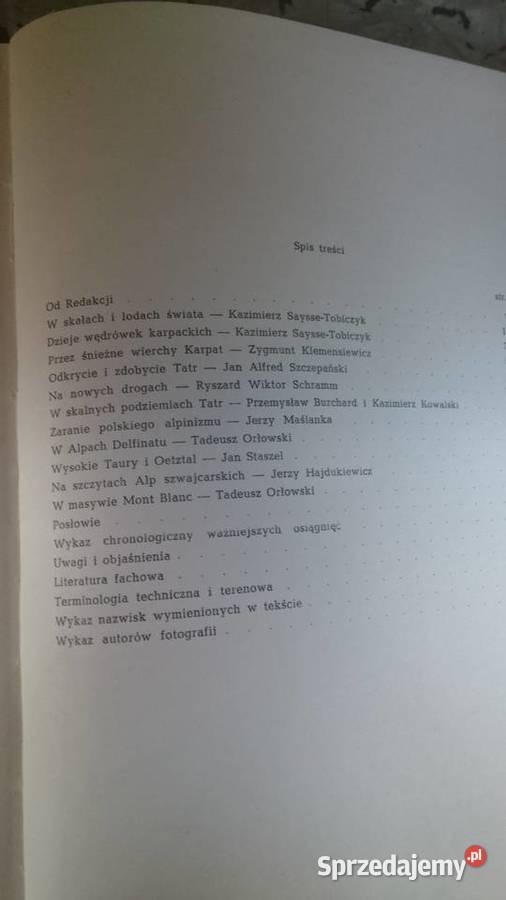 W skałach i lodach świata 1959 r Grodzisk