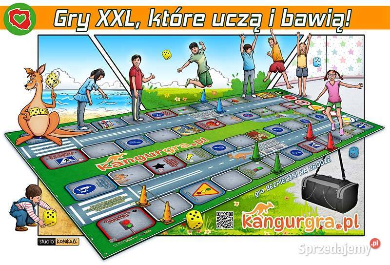 SUPER GRY XXL DZIECI mega wielki format Kraków
