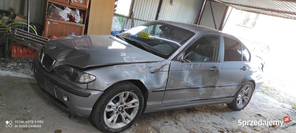 BMW E46 uszkodzone małopolskie Limanowa