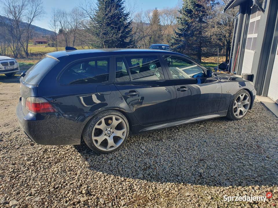 SPRZEDAZ ZAMIANA BMW Seria 5 E61 30 Benzyna LPG nieuszkodzony podkarpackie Lesko