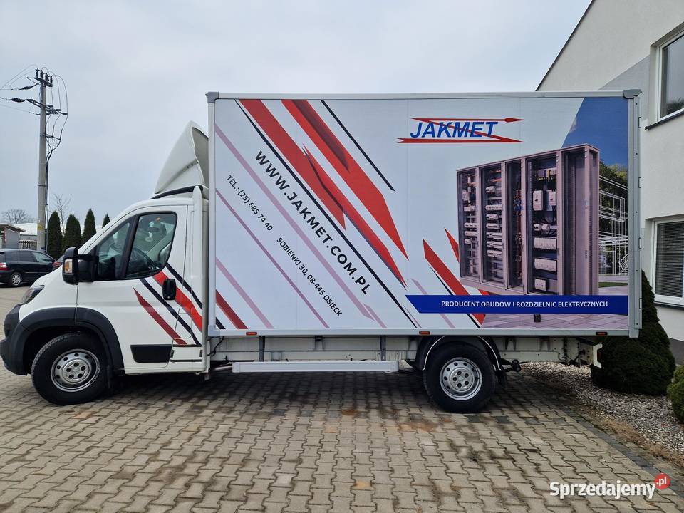 Peugeot Boxer 2019 r KONTENER 1 właściciel mazowieckie Osieck