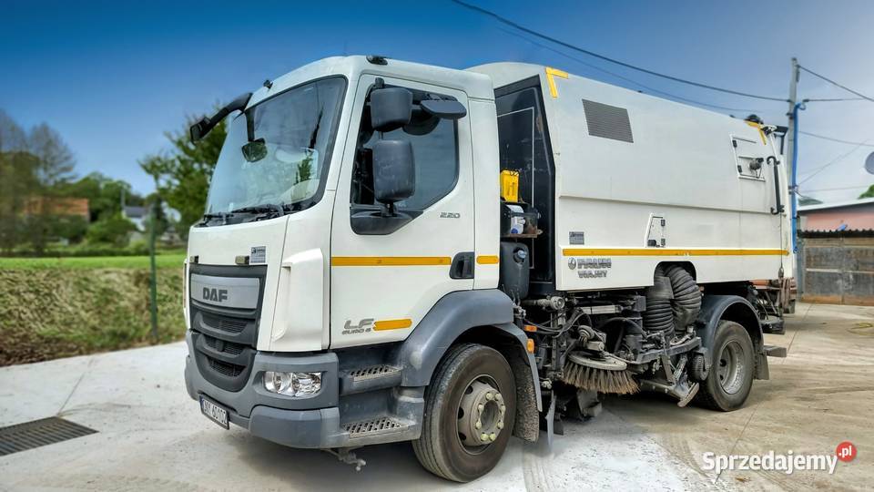 Profesjonalna Zamiatarka DAF LF220 FAUN VIAJET