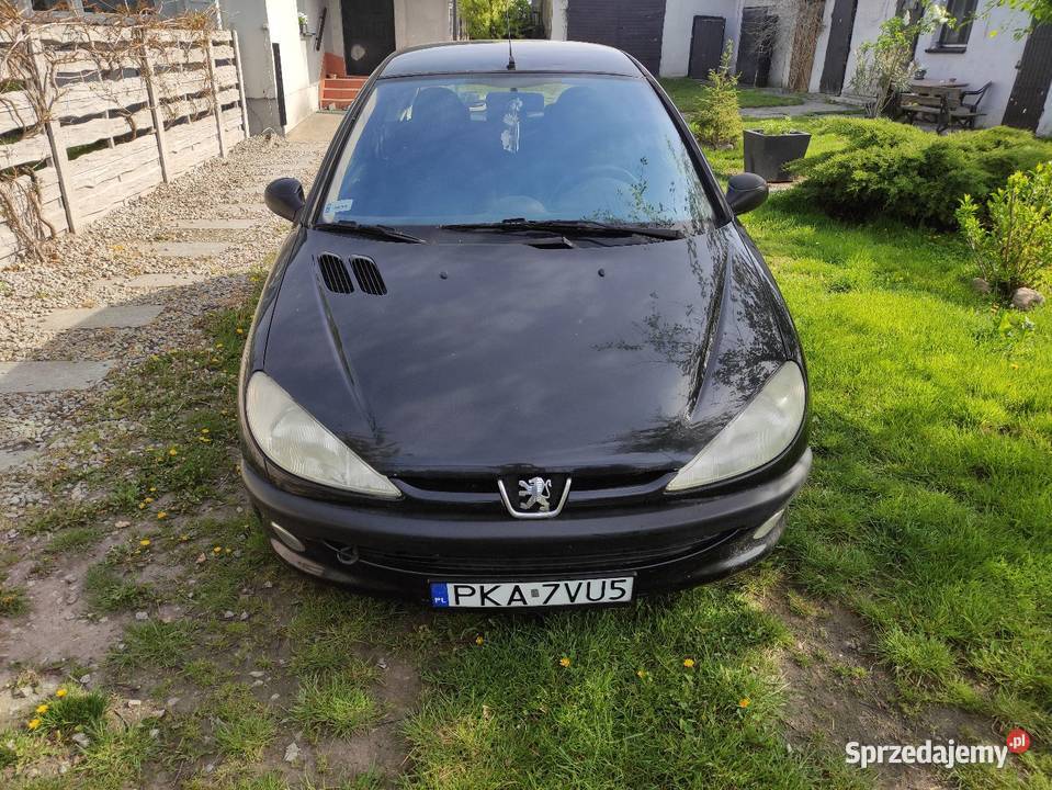 Peugeota 206 welurowa tapicerka