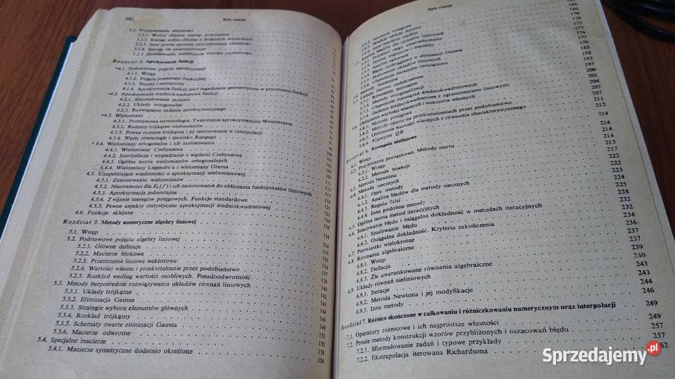 Metody numeryczne ke Bjrck Germund Dahlquist ISBN 8301042761