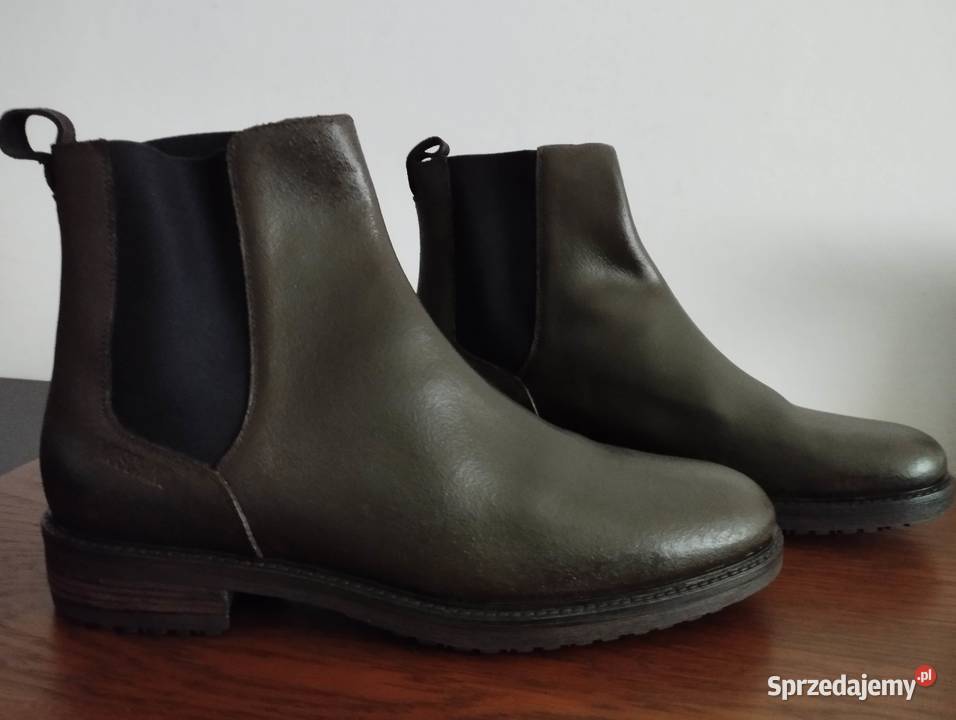 Buty sztyblety Moschino 46 305 skóra zachodniopomorskie Kołobrzeg