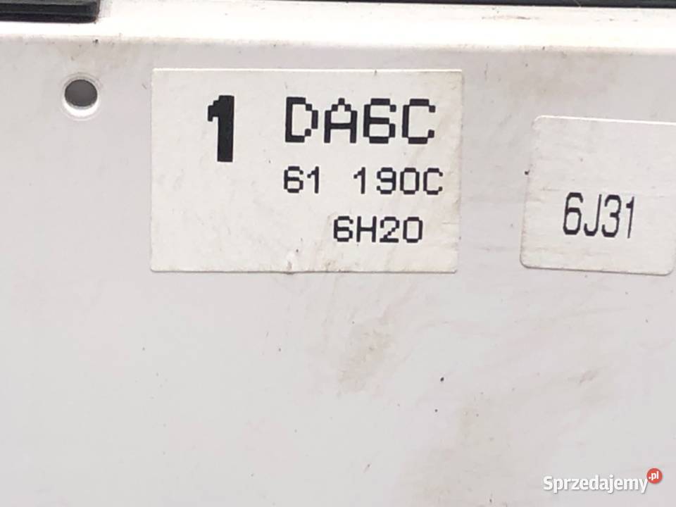 PANEL STEROWANIA NAWIEWU MAZDA 2 DL DA6C61190C podkarpackie sprzedam