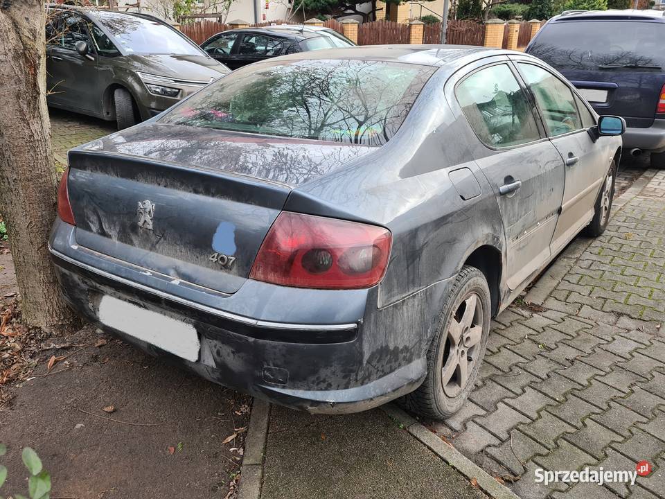 Peugeot 407 20 automat na części Wrocław