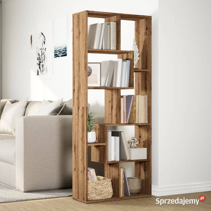 Regał przegroda dąb artisan 67x25x1615 WM858083 Warszawa