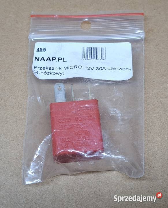 PRZEKAŹNIK 12V 30A FIAT ALFA LANCIA 11130885E Mielęcin