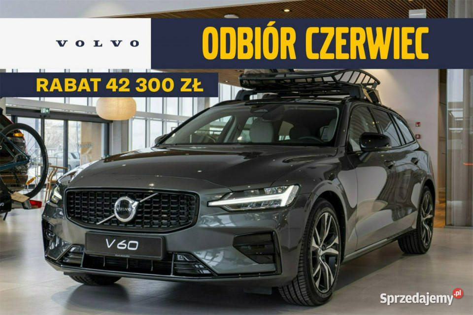 Volvo V60 Plus Dark B4 Mild hybrid Benzyna 197 łódzkie