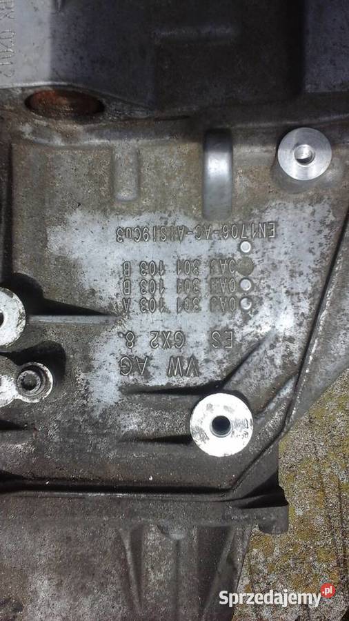 Skrzynia biegów Audi A3 8P NBX Uszkodzona osobowe