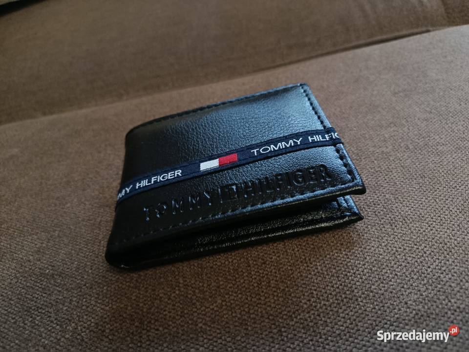 Portfel skórzany męski Tommy Hilfiger elegancki Dla mężczyzn Pozostałe