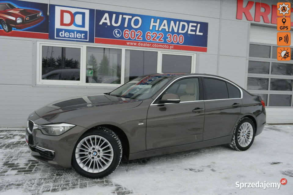 BMW 318 20d Luxury Line Automat Serwis 100 aluminiowe felgi lubelskie Hrubieszów