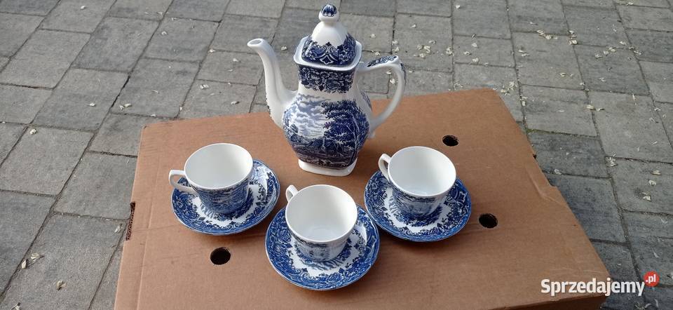Porcelana angielska GRINDLEY filiżanka dzbanek Tarnobrzeg