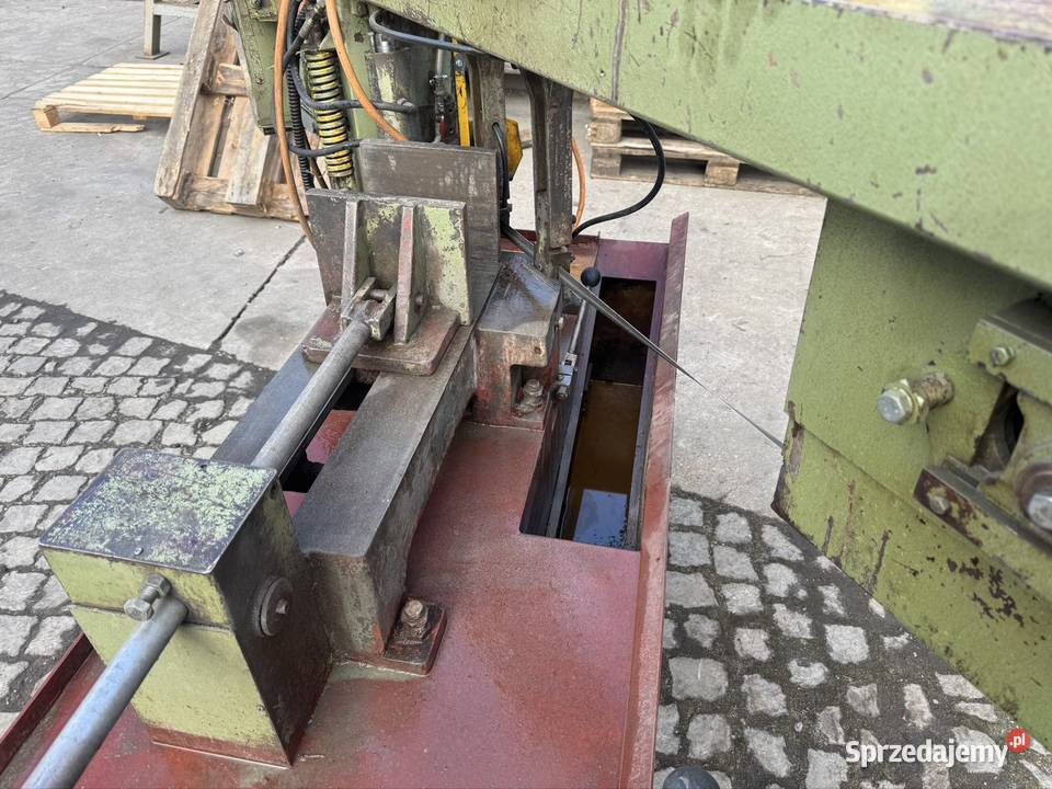 Piła taśmowa do metalu ze stołem rolkowym Cosen Piły taśmowe