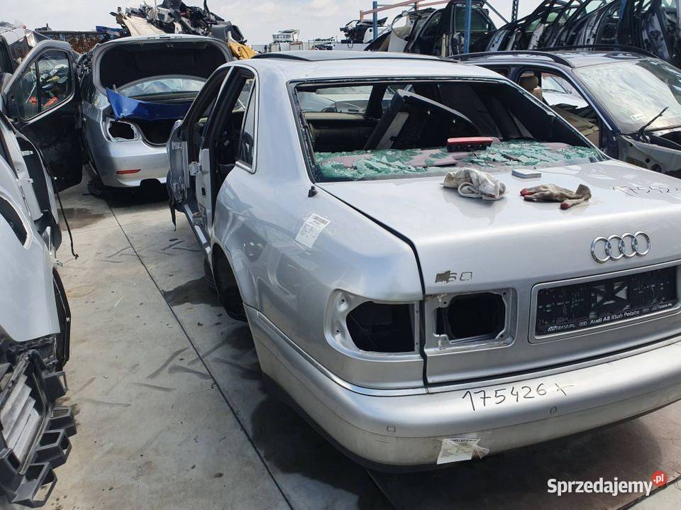 ĆWIARTKA BŁOTNIK LEWY TYŁ AUDI S8 D2 LIFT LY7W Lipno